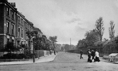 Douglas Road, Canonbury, Islington, c.1905 by English Photographer